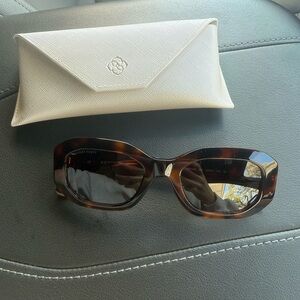 Kendra Scott Tortoise Shell Sunglasses with Case
